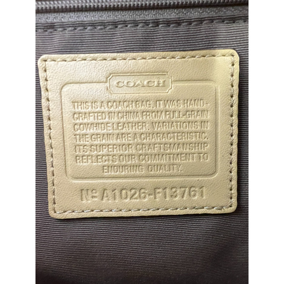 Coach Purse Canary Yellow Patent Leather Tote Shoulder Bag Designer Authentic - Picture 12 of 12